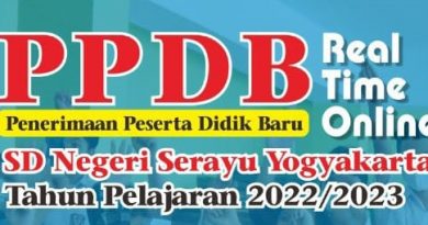 PPDB (Penerimaan Pesert Didik Baru) SDN Serayu TA. 2022/2023
